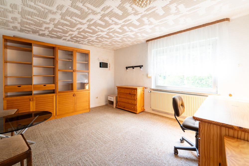 Arbeitszimmer im Erdgeschoss