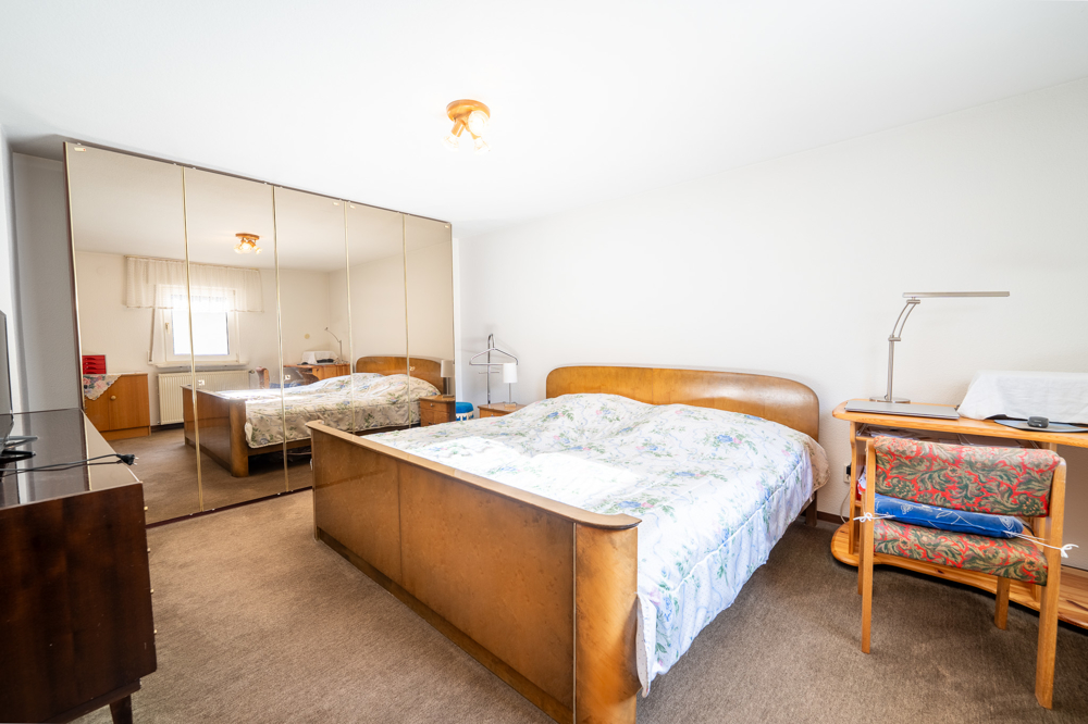 Schlafzimmer im Dachgeschoss