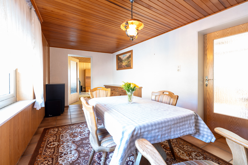 Esszimmer im Erdgeschoss