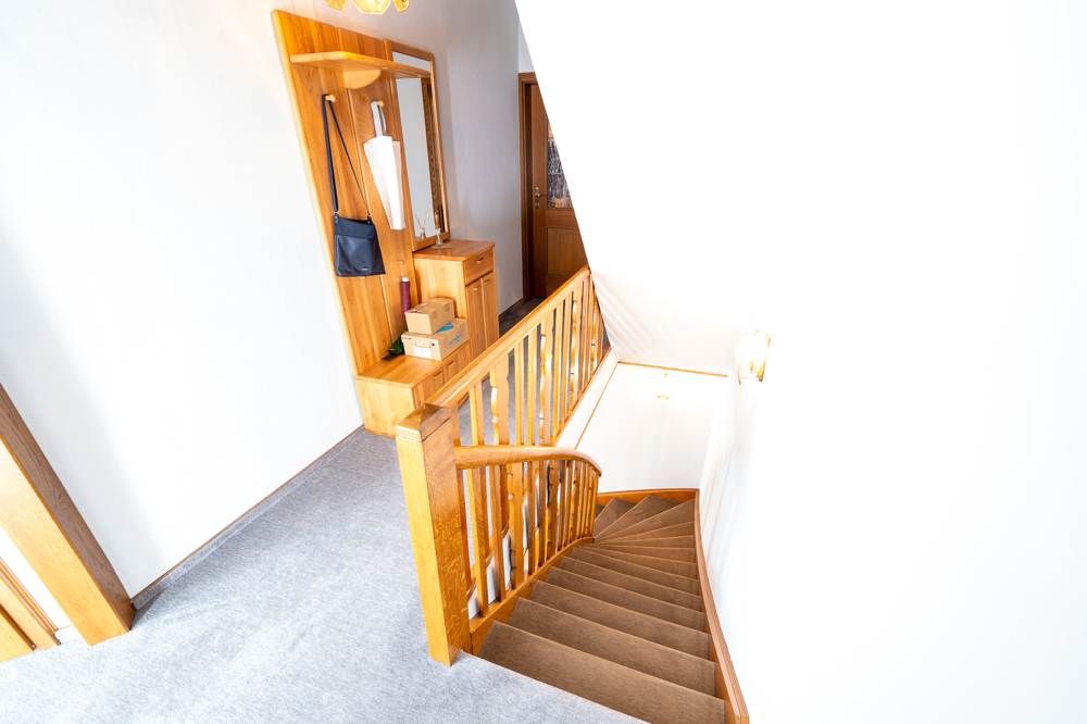 Garderobe im Obergeschoss