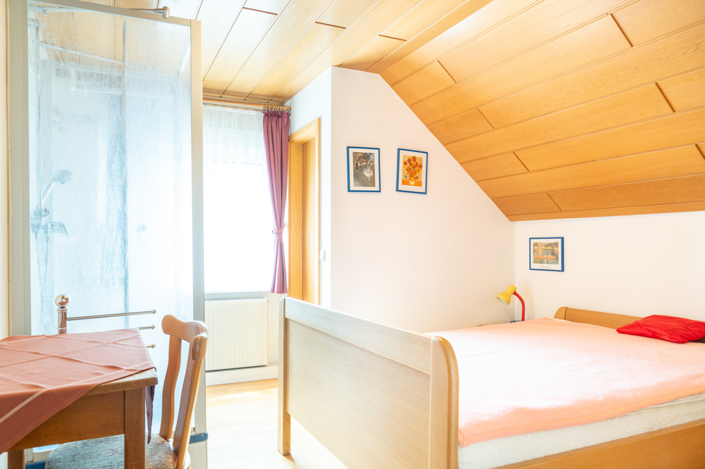 Schlafzimmer im Dachgeschoss