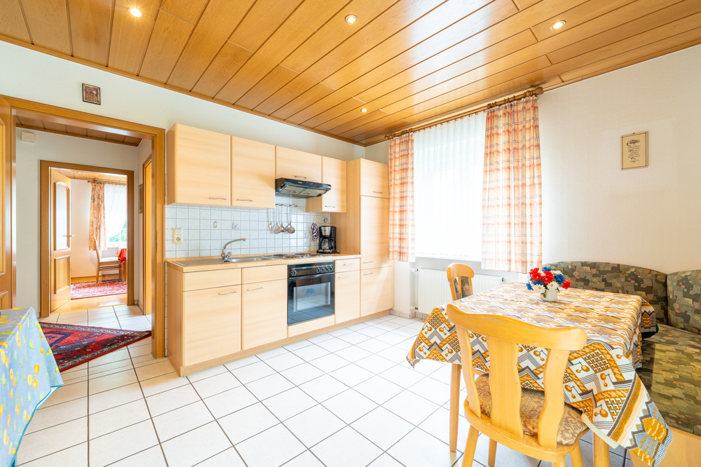 Küchenzeile im Obergeschoss