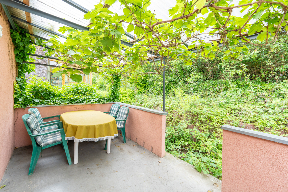 Gemütlicher Sitzplatz im hinteren Bereich