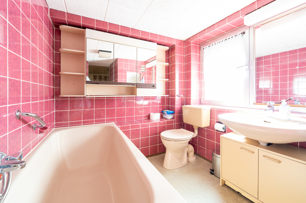 Badezimmer im Erdgeschoss