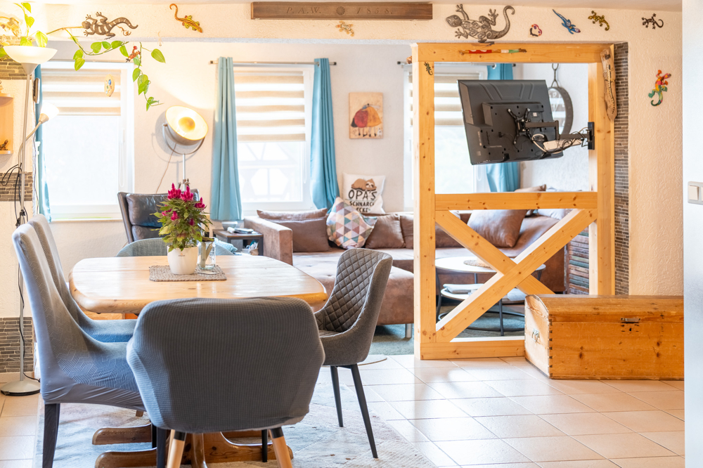 Offener Wohn- und Essbereich