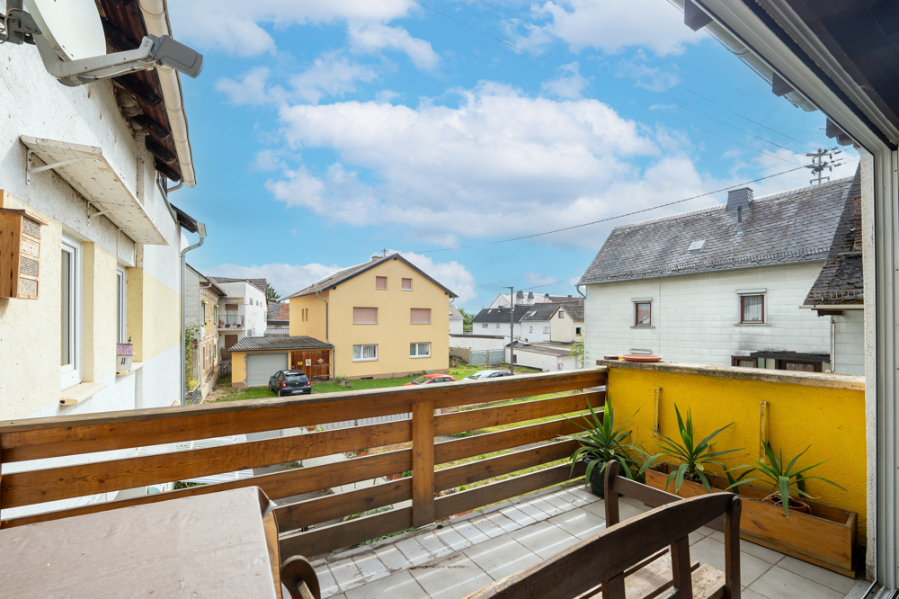 Balkon im Obergeschoss