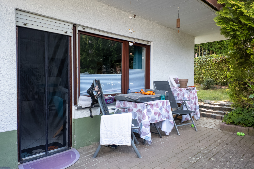 Terrasse mit Gartenzugang Wohnung 1