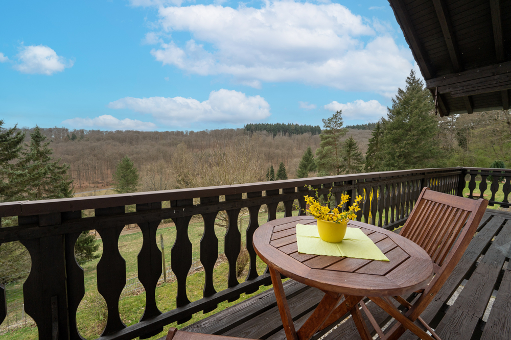 Highlight: Der Blick vom Balkon