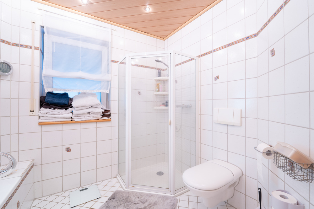 mit Dusche