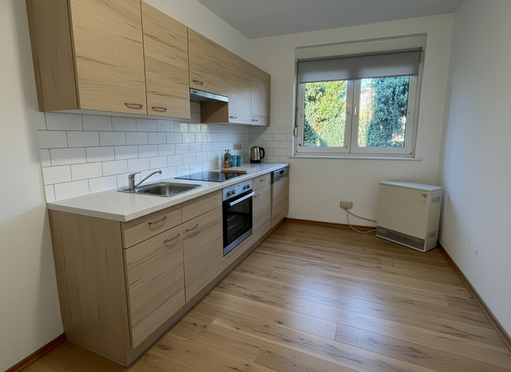 Gestaltungsvorschlag Küche Erdgeschoss (KI generiert)