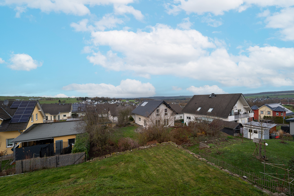 Toller Blick über den Ort