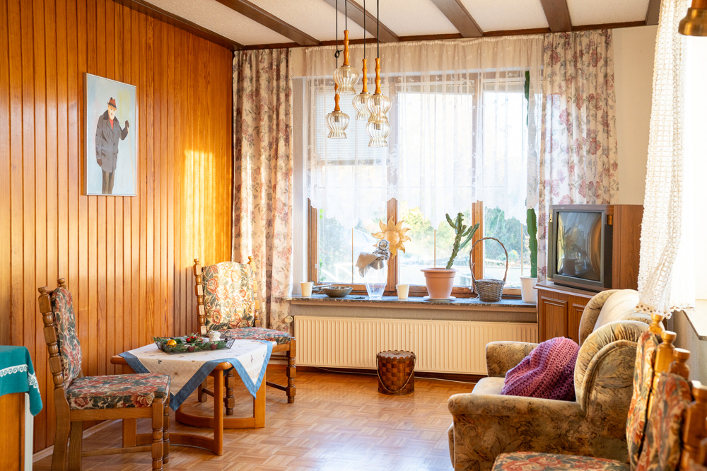 Schöner Lichteinfall im Wohnbereich