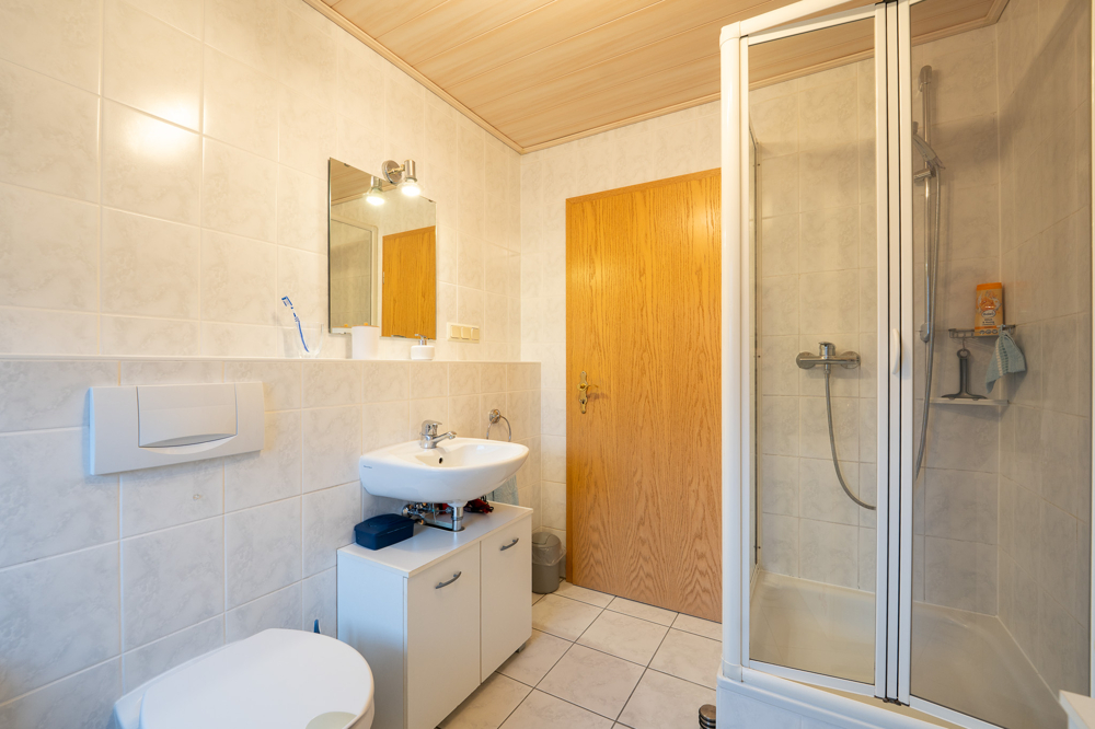 Duschbad im Kellergeschoss