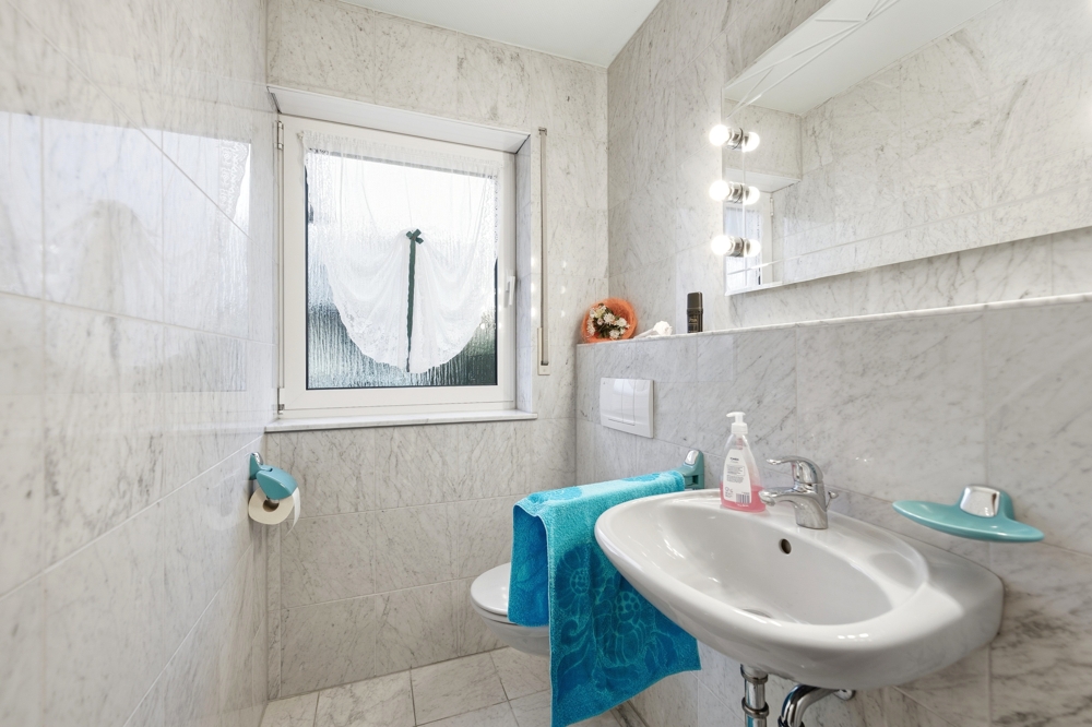 Gäste-WC im Erdgeschoss