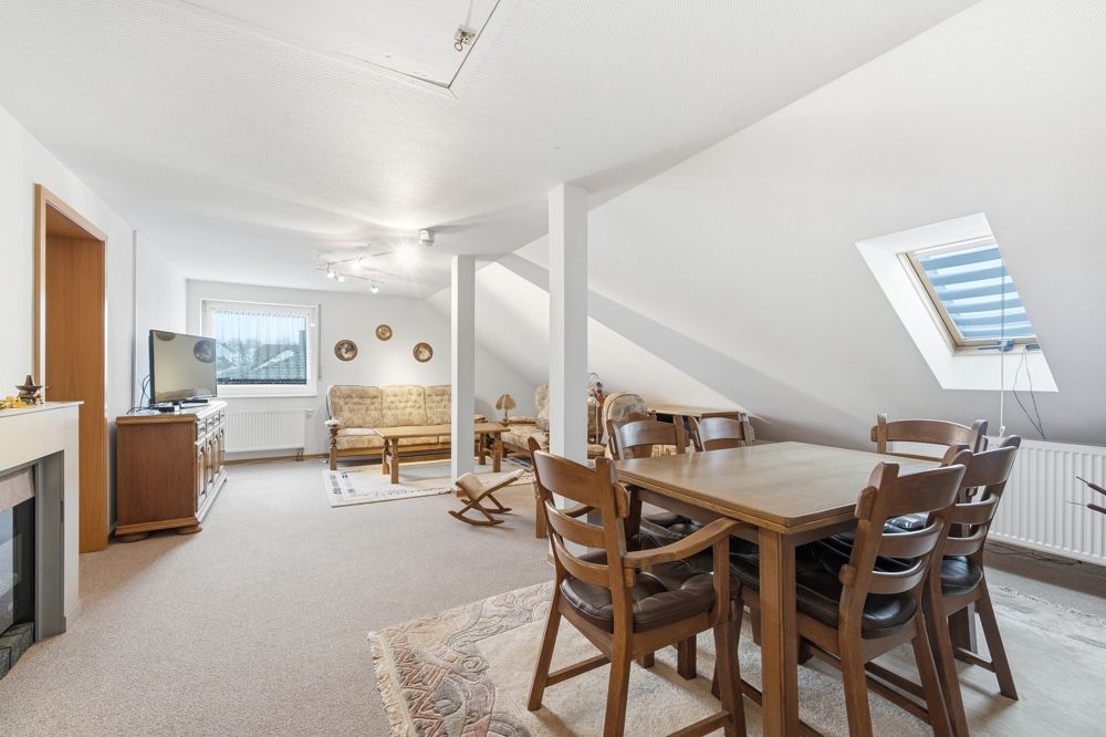 Wohnraum im Dachgeschoss