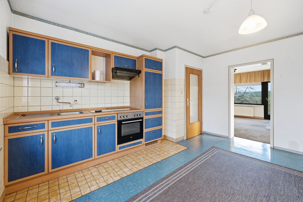 Wohnküche im Obergeschoss