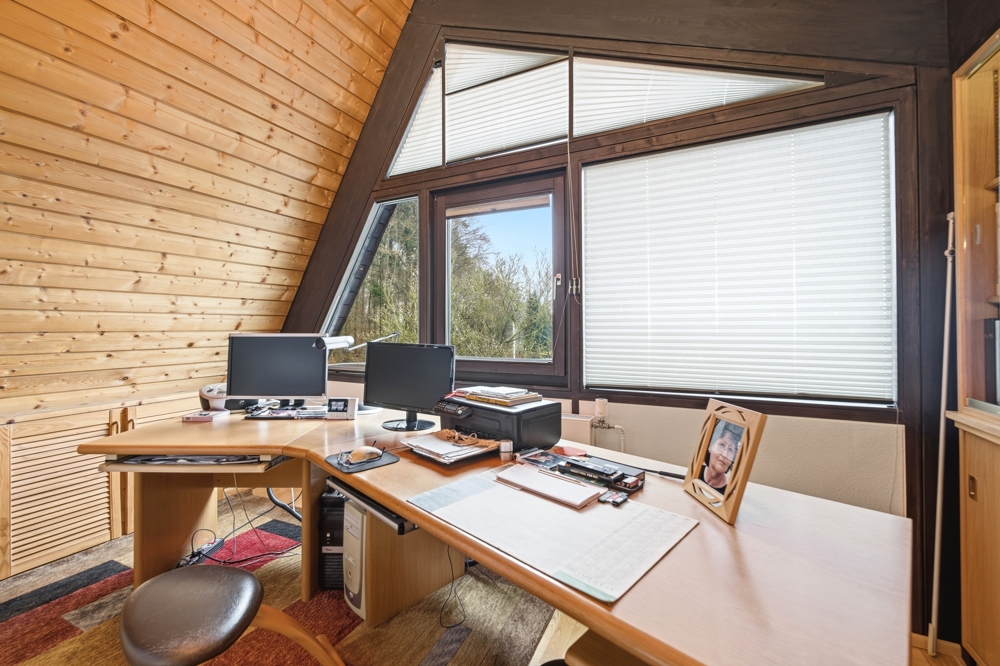 Arbeitszimmer im Dachgeschoss