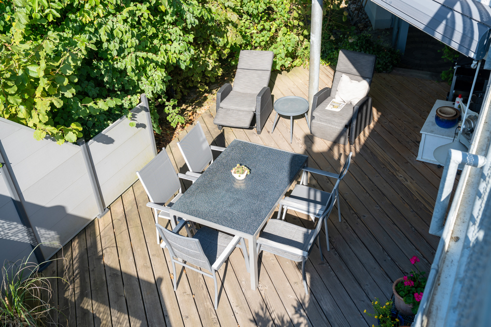 Wohnzimmer im Freien