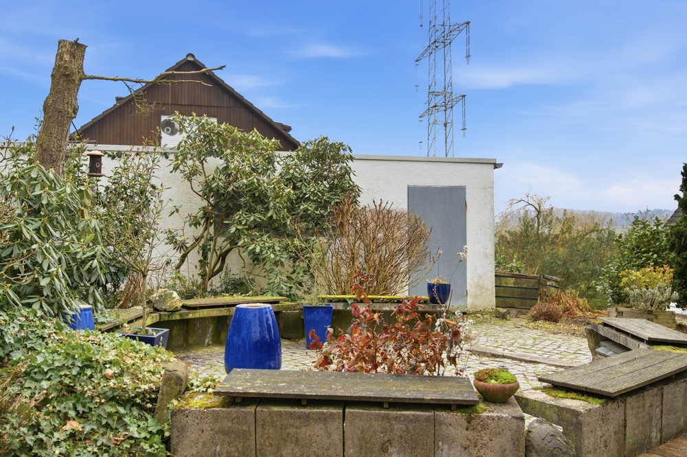 Sitzecke im Garten