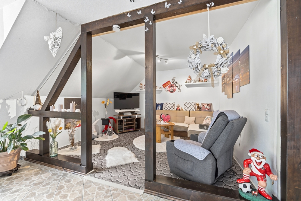 Wohnzimmer im Anbau