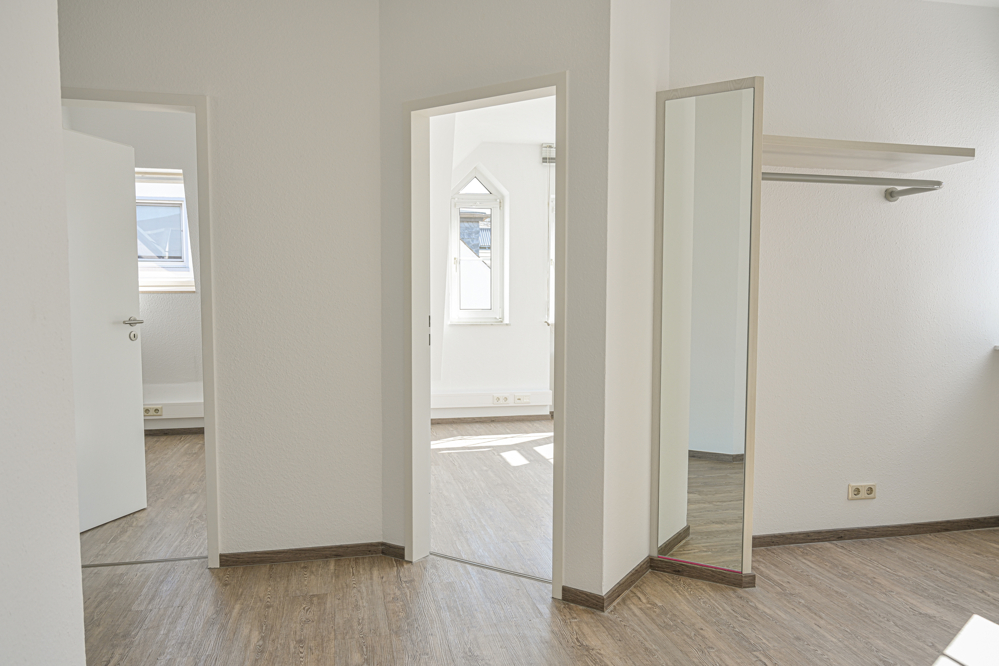 Blick in Wohnen 1 und Wohnen 2