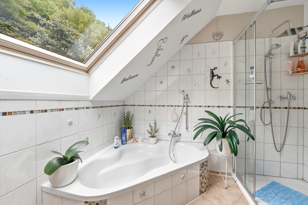 Badezimmer im Anbau