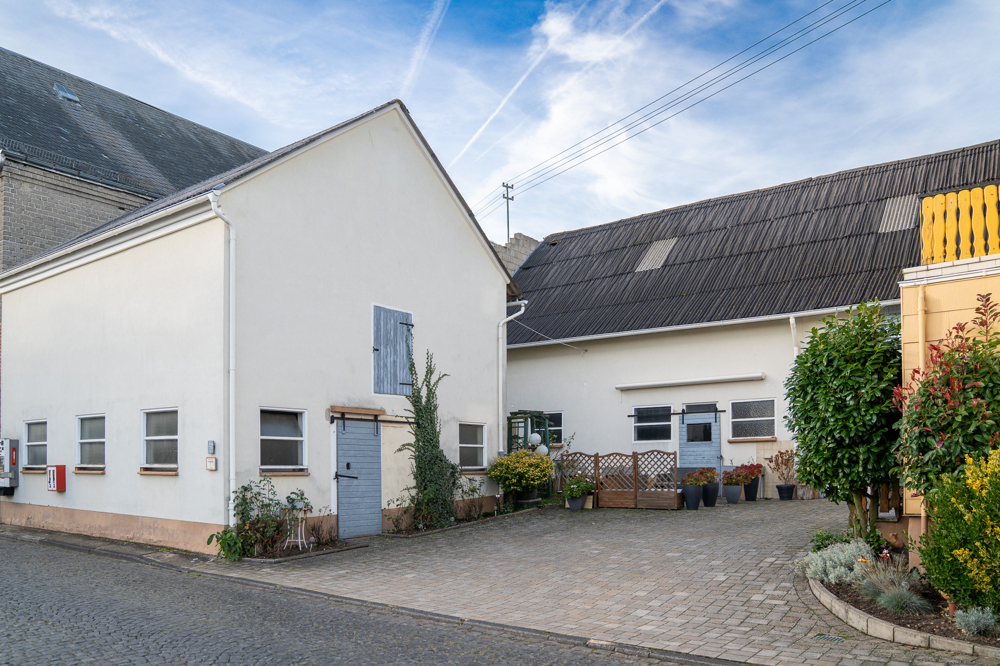 Idyllischer Innenhof
