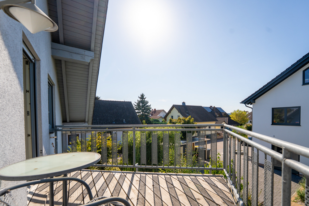 Gemütlicher Balkon