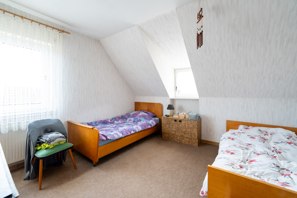 Kinder- und Jugendzimmer im Dachgeschoss