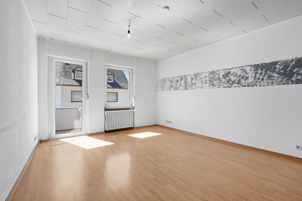 Wohnzimmer mit Balkon Obergeschoss