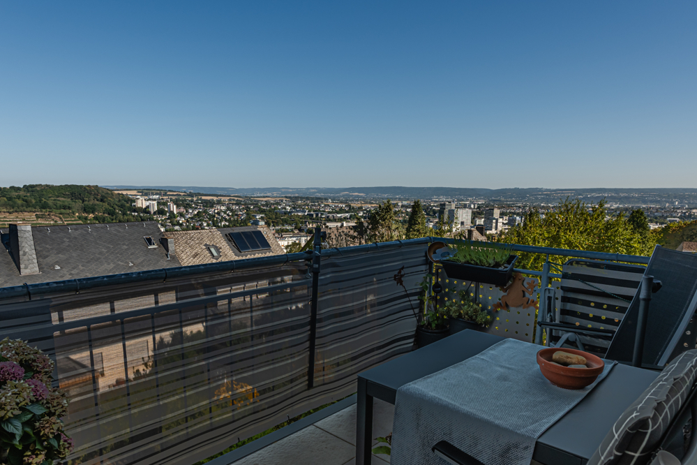 Balkon mit Ausicht