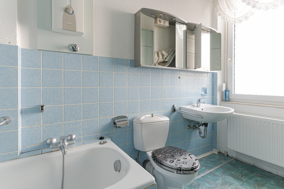 Badezimmer im Obergeschoss